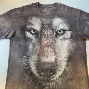 The Mountain Unisex 2011 Wolf T Shirt Size Large